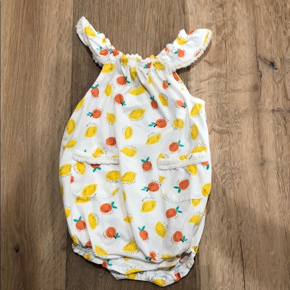 Other - Egg New York citrus print romper